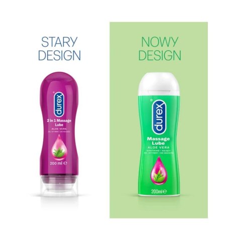 Durex żel intymny i do masażu 2w1 Kojący 200ml