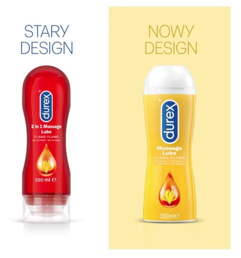 Durex żel intymny i do masażu 2w1 Zmysłowy 200ml