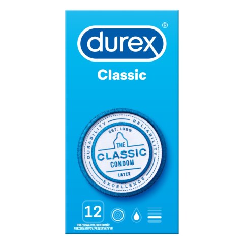 Prezerwatywy Durex Classic A12