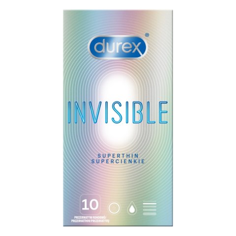 Prezerwatywy Durex Invisible supercienkie 10szt