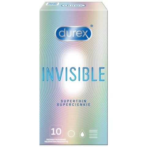 Prezerwatywy Durex Invisible supercienkie 10szt