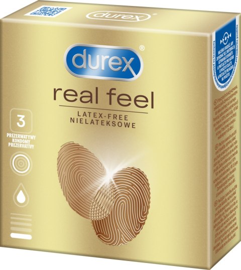 Prezerwatywy Durex Real Feel A3 nielateksowe