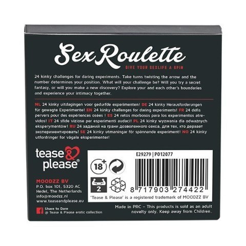 Tease&Please Sex Roulette Kinky