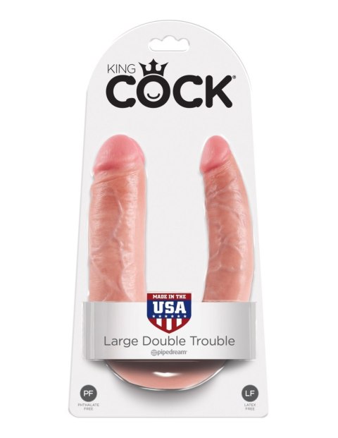 King Cock U-Shaped Large Double Trouble