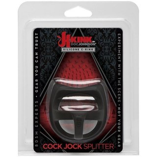 Kink Cock Jock Splitter - Silicone C-Ring