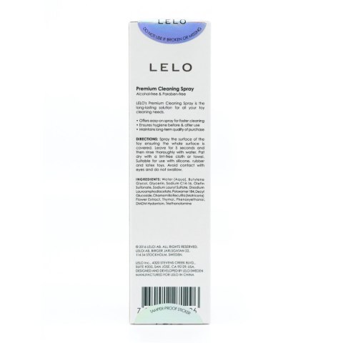 LELO Antibacterial Cleaning Spray 60 ml