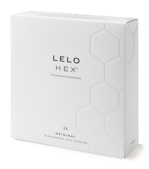 LELO - HEX Original prezerwatywy lateksowe (36 sztuk)