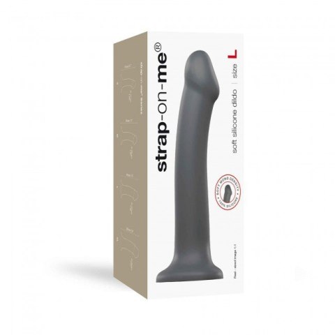 Dildo Mono Density Matte Grey L