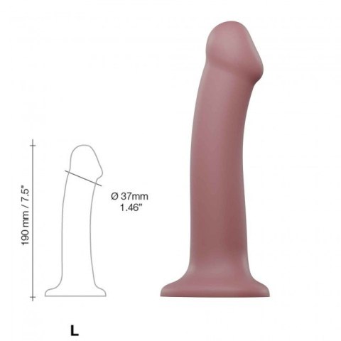 Dildo Mono Density Matte Old Rose L