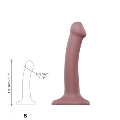 Dildo Mono Density Matte Old Rose S