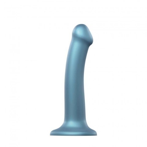 Dildo Mono Density Metallic Shine Duck Blue M