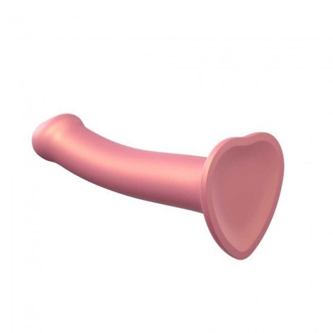 Dildo Mono Density Metallic Shine Old Rose M