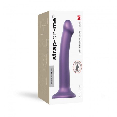 Dildo Mono Density Metallic Shine Purple M