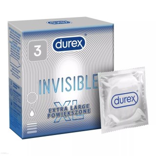 Durex Invisible XL Powiększone 3 szt.