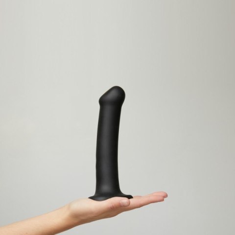 Silicone Bendable Dildo Double Density Caramel XL