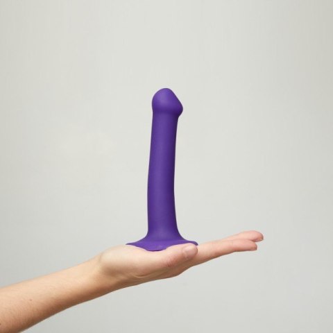 Silicone Bendable Dildo Double Density Caramel S