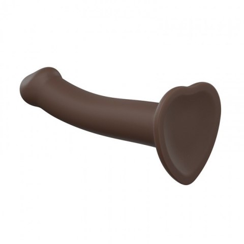 Silicone Bendable Dildo Double Density Chocolate L