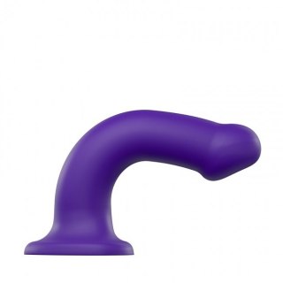 Silicone Bendable Dildo Double Density Purple L