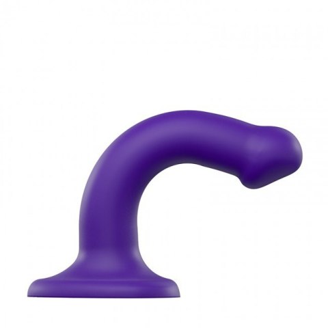 Silicone Bendable Dildo Double Density Purple S