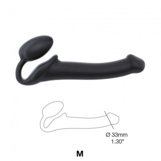 Strap-on-me Silicone bendable strap-on Black M