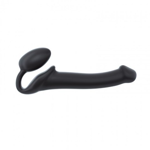 Strap-on-me Silicone bendable strap-on Black M