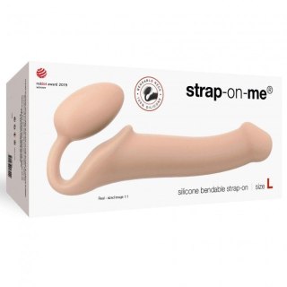 Strap-on-me Silicone bendable strap-on Flesh L