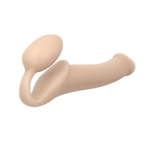 Strap-on-me Silicone bendable strap-on Flesh L