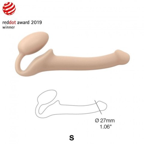 Strap-on-me Silicone bendable strap-on Flesh S