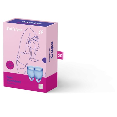 Feel Confident Menstrual Cup Set Dark Blue