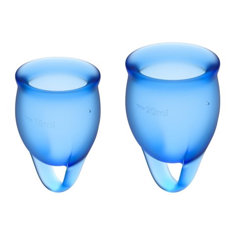 Feel Confident Menstrual Cup Set Dark Blue