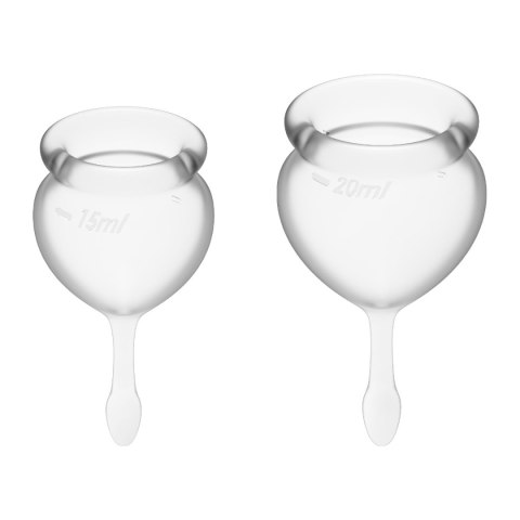 Feel Good Menstrual Cup Set Transparent