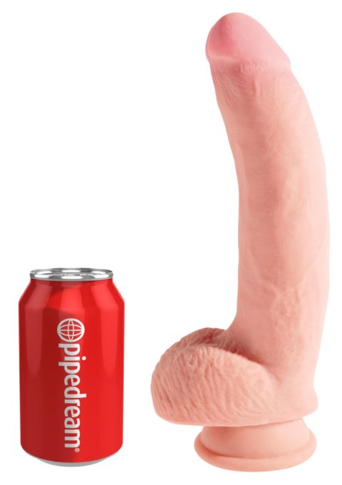 King Cock Triple Density with Balls 10 Inch