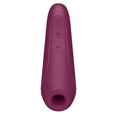 Satisfyer Curvy 1+ Rose Red incl. Bluetooth and App