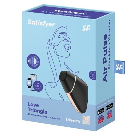 Satisfyer Love triangle black incl. Bluetooth and App