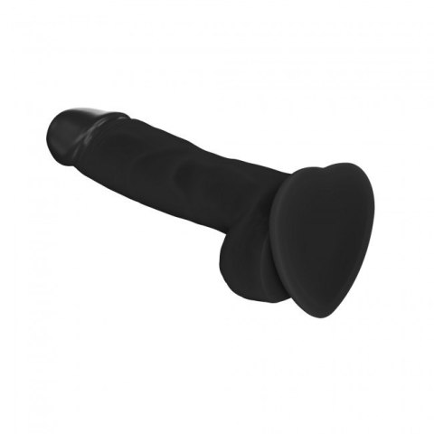 Soft Realistic Dildo Black L