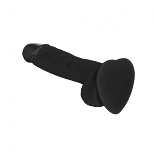 Soft Realistic Dildo Black M