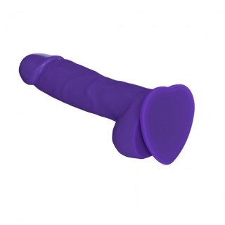 Soft Realistic Dildo Purple XL