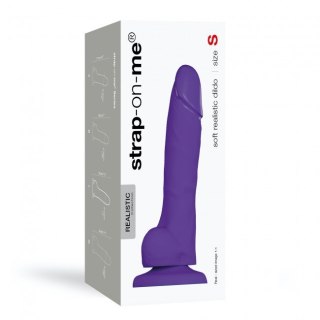 Soft Realistic Dildo Purple S