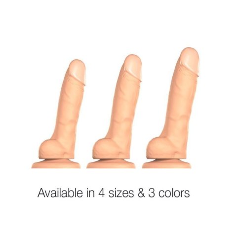 Soft Realistic Dildo Vanilla L