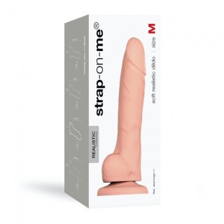 Soft Realistic Dildo Vanilla M