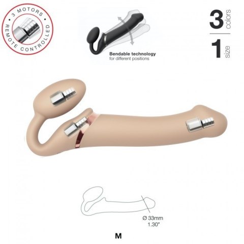 Vibrating Strap-on Vanilla M