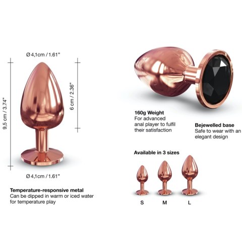 Dorcel Diamond Plug Rose Gold L