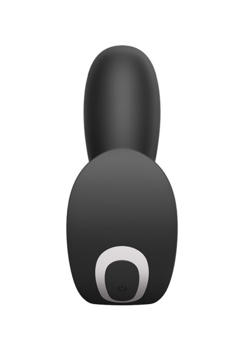 Korek z dwoma wypustkami sterowany aplikacją Satisfyer Top Secret+ Connect App Black