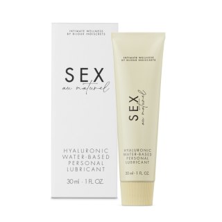 Medyczny żel wodny z kwasem hialuronowym Bijoux Indiscrets Sex au Naturel Hyaluronic waterbased lubricant 30ml