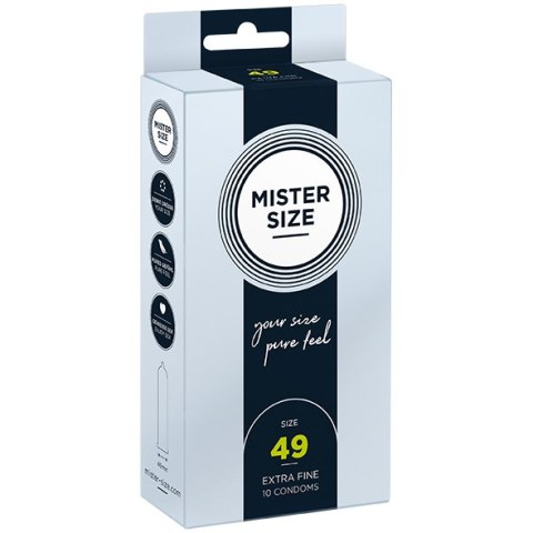 Mister.Size Condoms 49 mm 10 Pieces