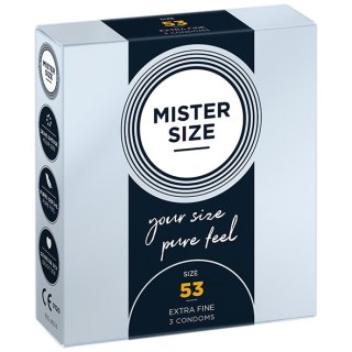 Mister.Size Condoms 53 mm 3 Pieces