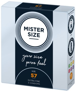 Mister.Size Condoms 57 mm 3 Pieces