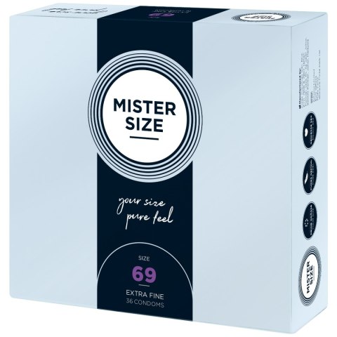 Mister.Size Condoms 69 mm 36 Pieces