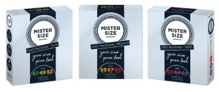 Mister.Size Testbox 53-57-60 3 Condoms