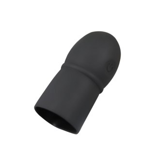 Wibrująca nakładka na penisa z pilotem OTOUCH Super Striker Lengthening Penis Sleeve with Vibrations Black